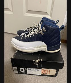 VNDS JORDAN 12 OBSIDIAN SIZE 8.5