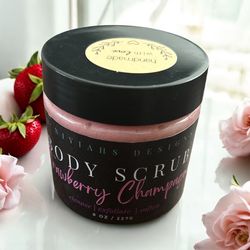 Strawberry Champagne Body Scrub