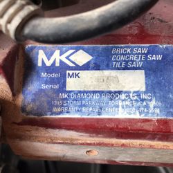 Brick Saw Concrete Saw Tile Saw