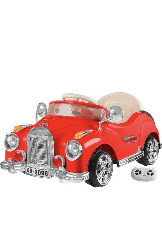 Used Kids Ride On Car with Remote Control – Classic Sports Car for Kids 6V 