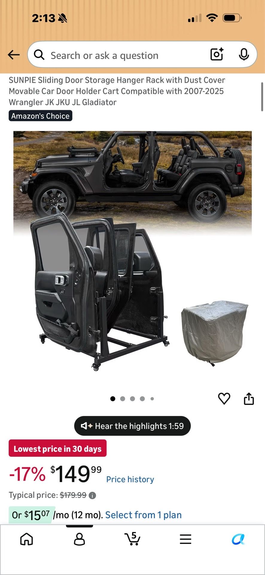 Jeep trail tube door gladiator renegade traildoor holder