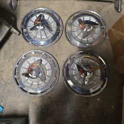 1962 Impala Super Sport Hubcaps 