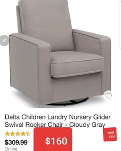 Delta swivel rocker chair