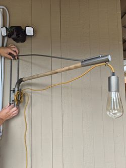 PAIR of UNIQUE Industrial Wall Mount Lighting Fixtures-SO COOL!