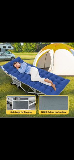 Foldidg Cots for Adults, with Mattress