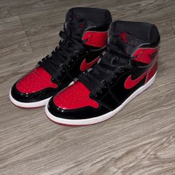 Jordan 1 ‘Patent bred’ size 10.5