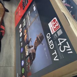 TCL QLED TV 43”