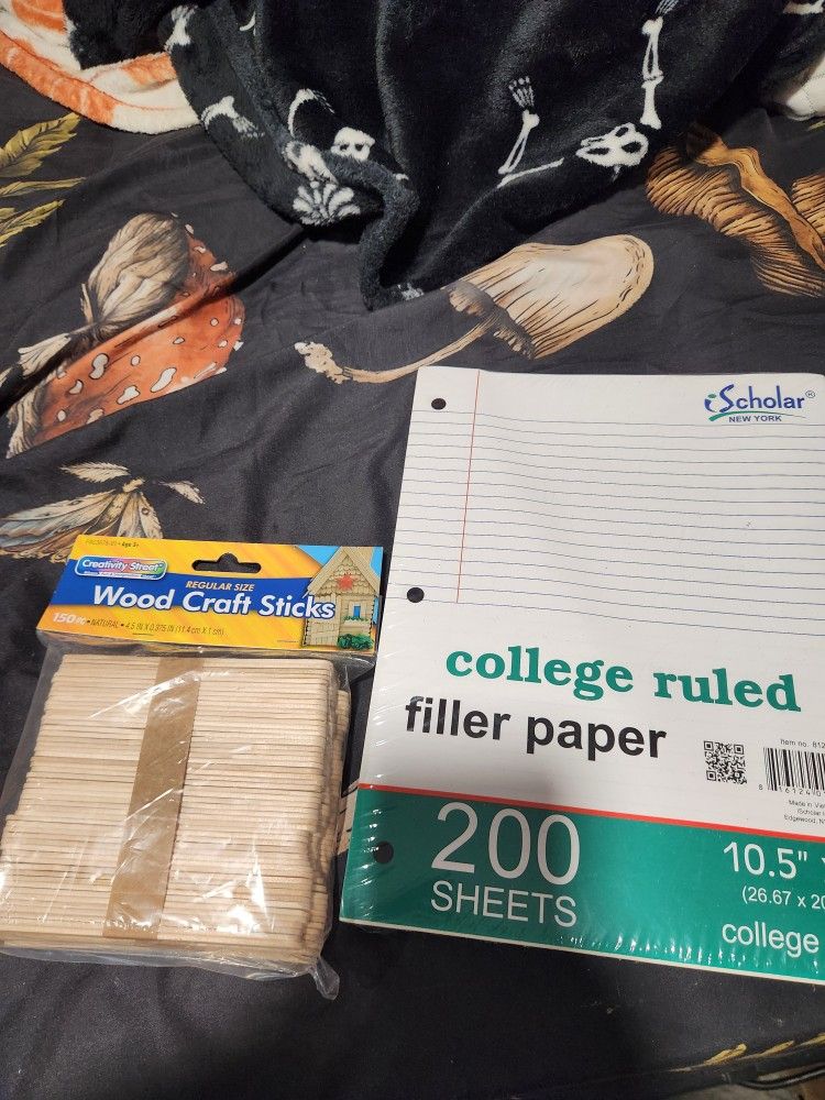 Paper And Sticks