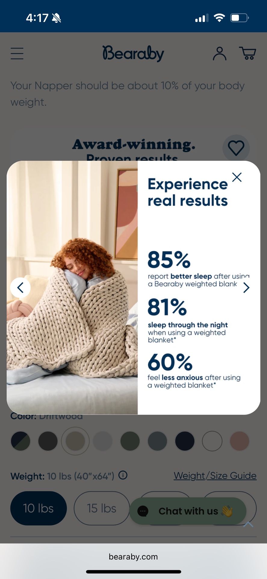 Queen Sized Weighted Blanket