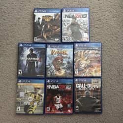 PS4 & Ps5 Games (backwards Compatible)