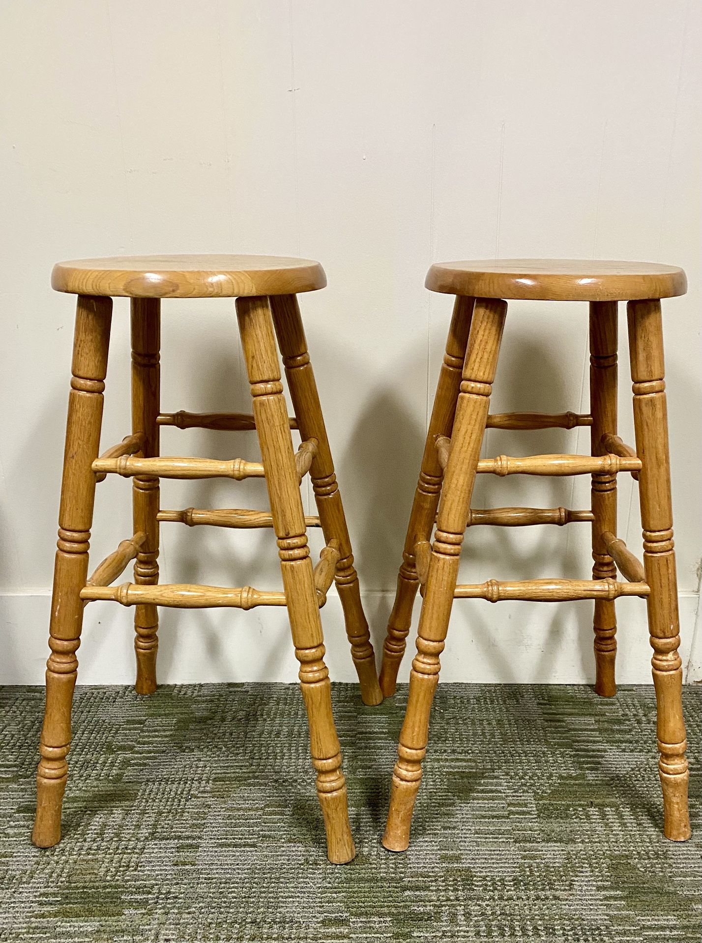 Two Wooden Stools