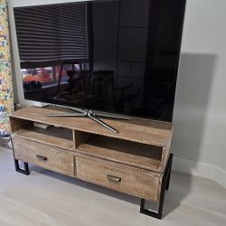 Mango Wood TV Stand