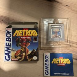 Metroid 2 Return Of Samus Gameboy CIB 