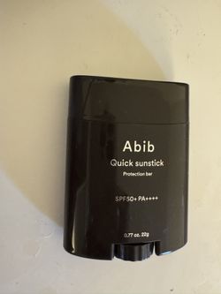Abib Quick Sunstick SPF50+ PA++++ (Brand New)