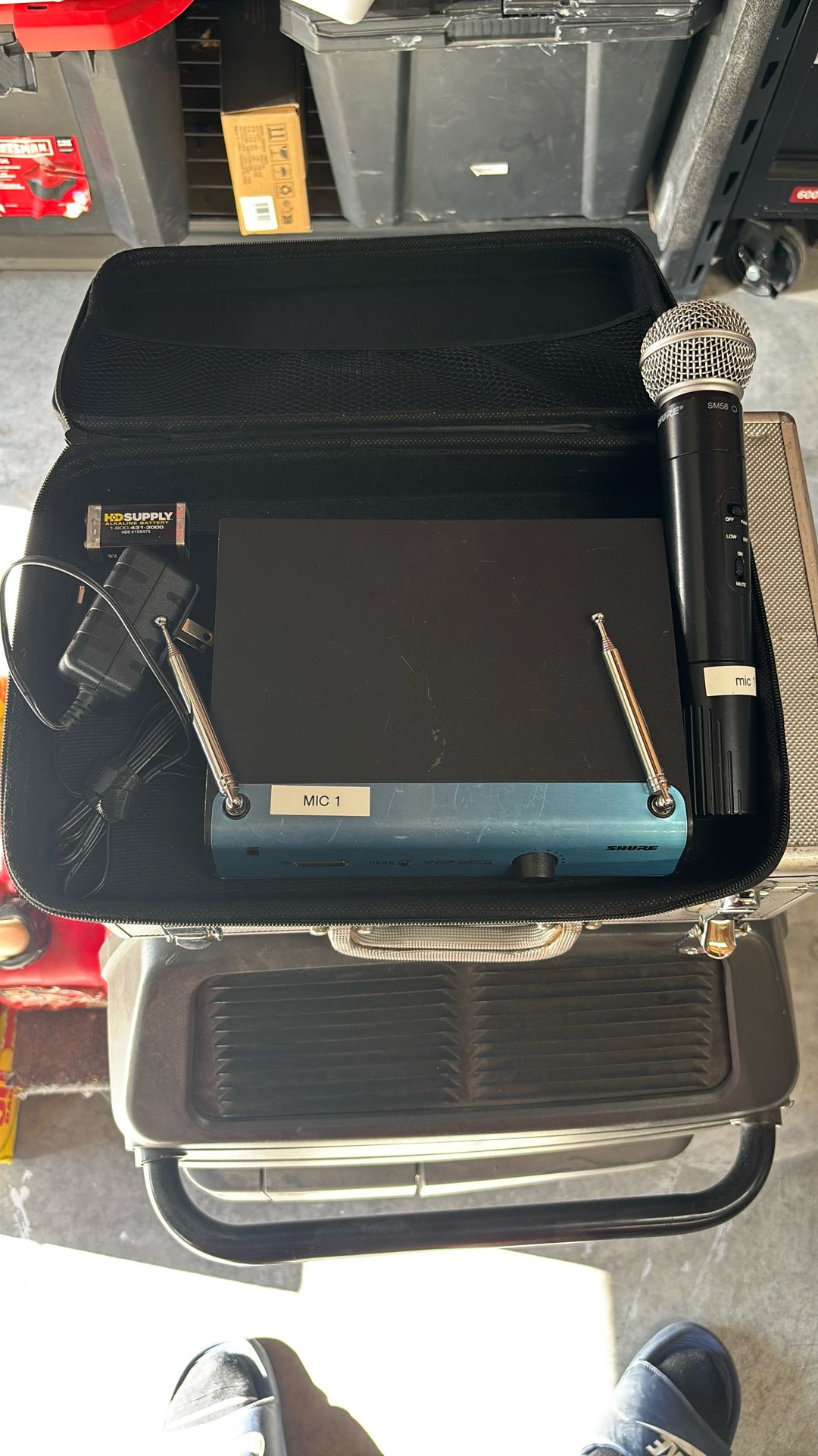 Shure On Stage Mic Sm 58 Wireless