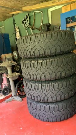 JEEP ford WRANGLER GLADIATOR FORD 5x5  5x135  38 Inch Rims And  Tires  Jeep Ford Etc. Your Vehicle Has To Be Lifted  4x4 Monster