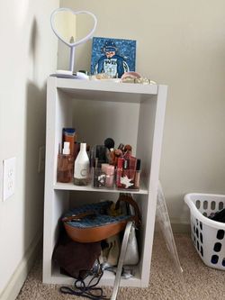 White 3 Shelf Bookcase