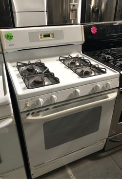 White stove