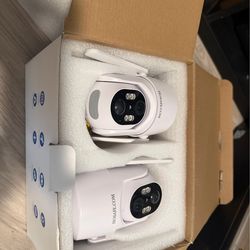 2 solar LTE security cameras -