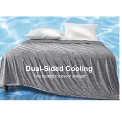 King Size 90" x 108" Double Sided Cooling Blanket