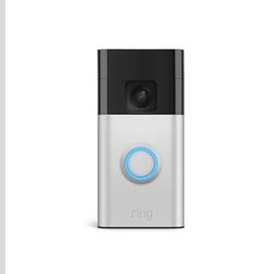 Ring Battery Doorbell (newest model), Home or business security with Head-to-Toe video,  ( Used For One Month)