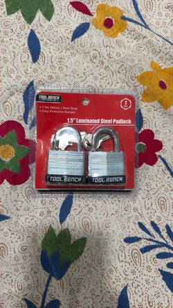 Tool Bench 1.5” Laminated Steel Padlock