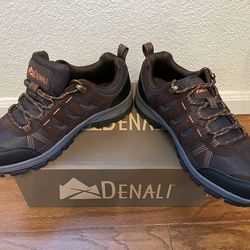 Brand New Denali Mens Hiking Shoes, Size 9
