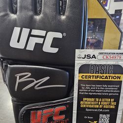 Bj Penn SIGNED (JSA COA) UFC Glove autographed MMA
