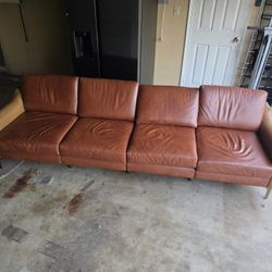Nomad Leather King Sofa