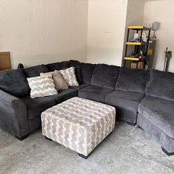 Ashley Furniture Sectional With Cuddler