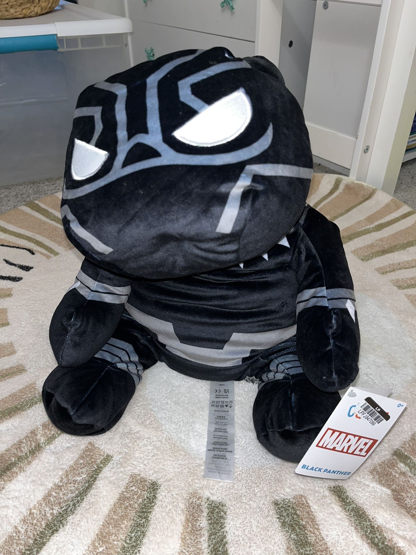 New With Tags Marvel Black Panther Cuddly