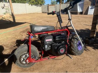 Mini Colman gas’s bike