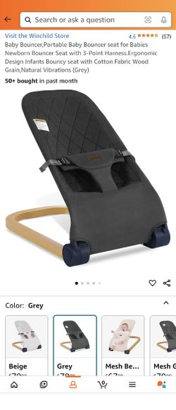 Baby bouncer, portable