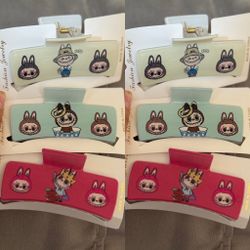 Labubu Hair Clips 3 For $10 