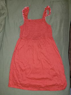 Old Navy burn orange dress