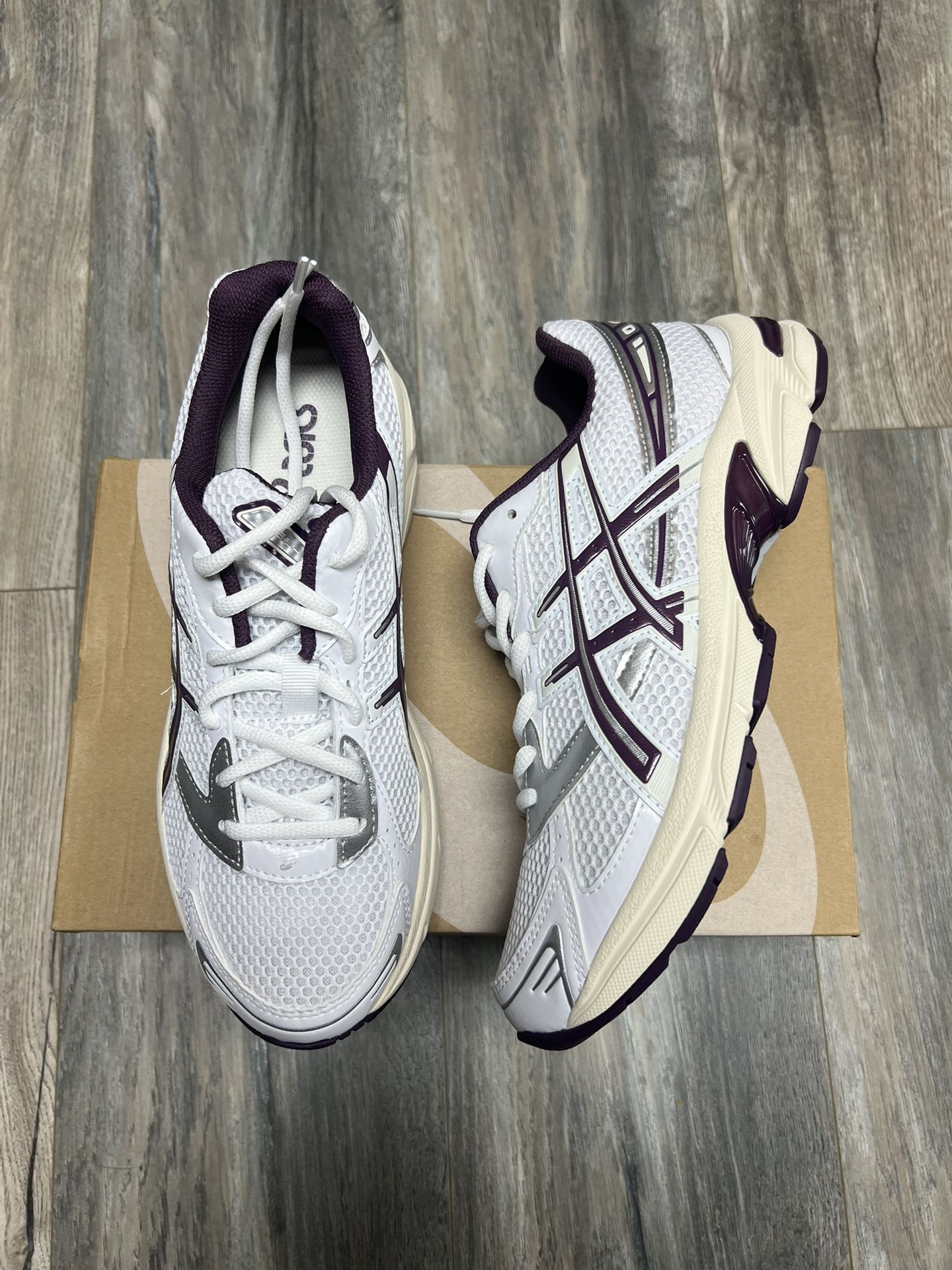 ASICS Wmns Gel 1130 'WHITE / DEEP PLUM' | 1202A518-101 9 Women NEW