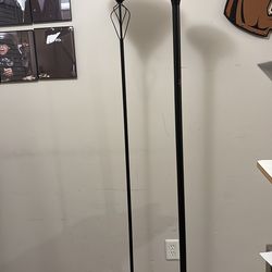 Two floor lamps
