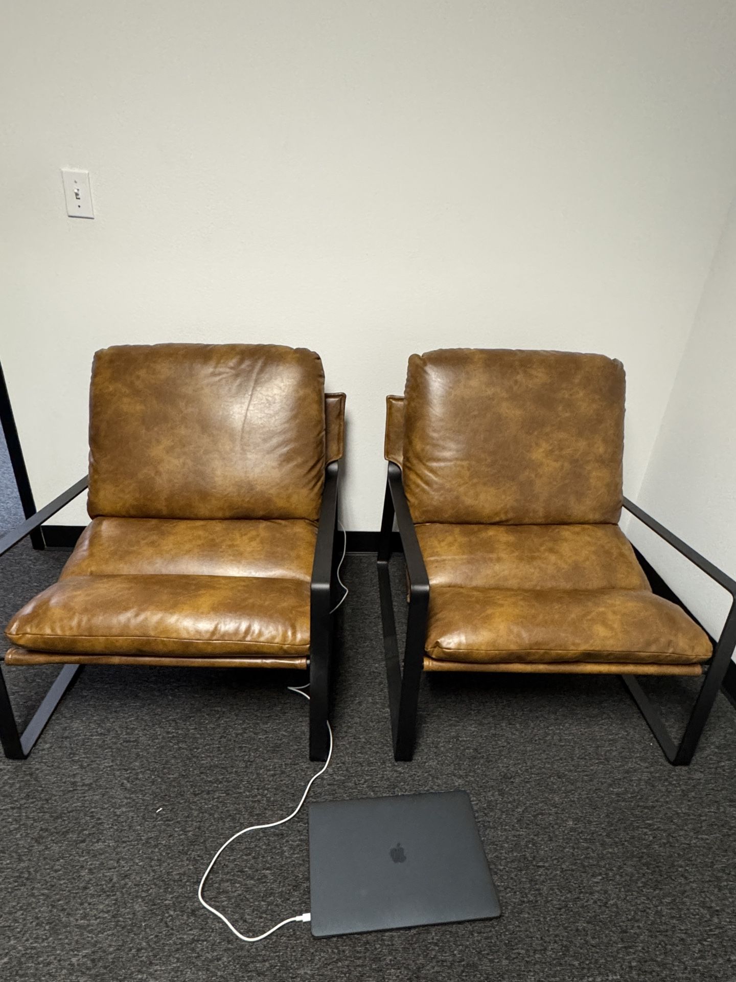 two brand new chairs