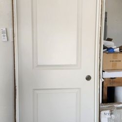 2-panel square interior door "Carrara" design