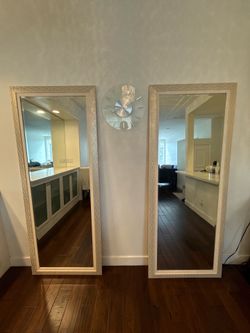 Full Length Rectangle Mirror (2 Available)