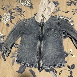 Toddler Boy Thin Jean Jacket Size 5T