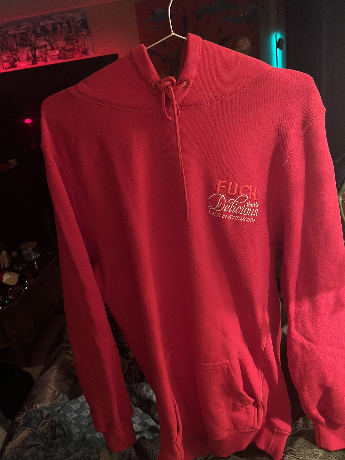 Action Bronson F That’s Delicious Hoodie Rare! (fits Tall-ish)