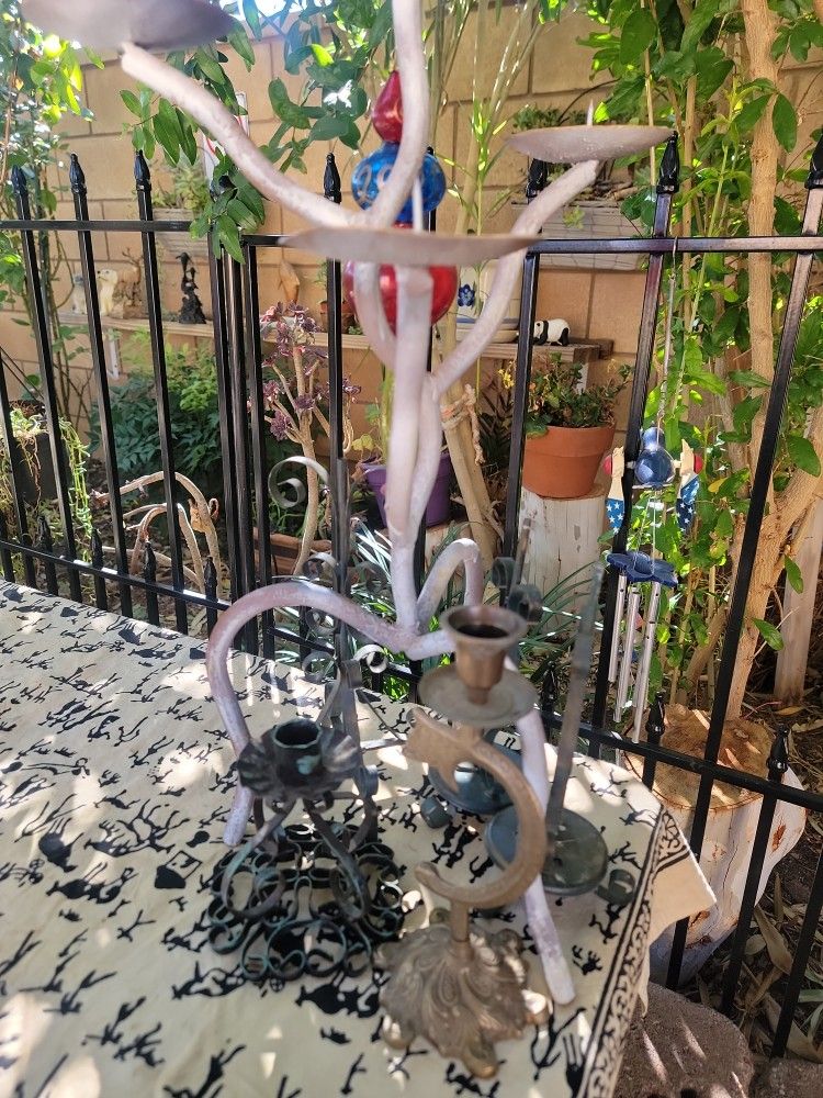 Metal Candles Holders 