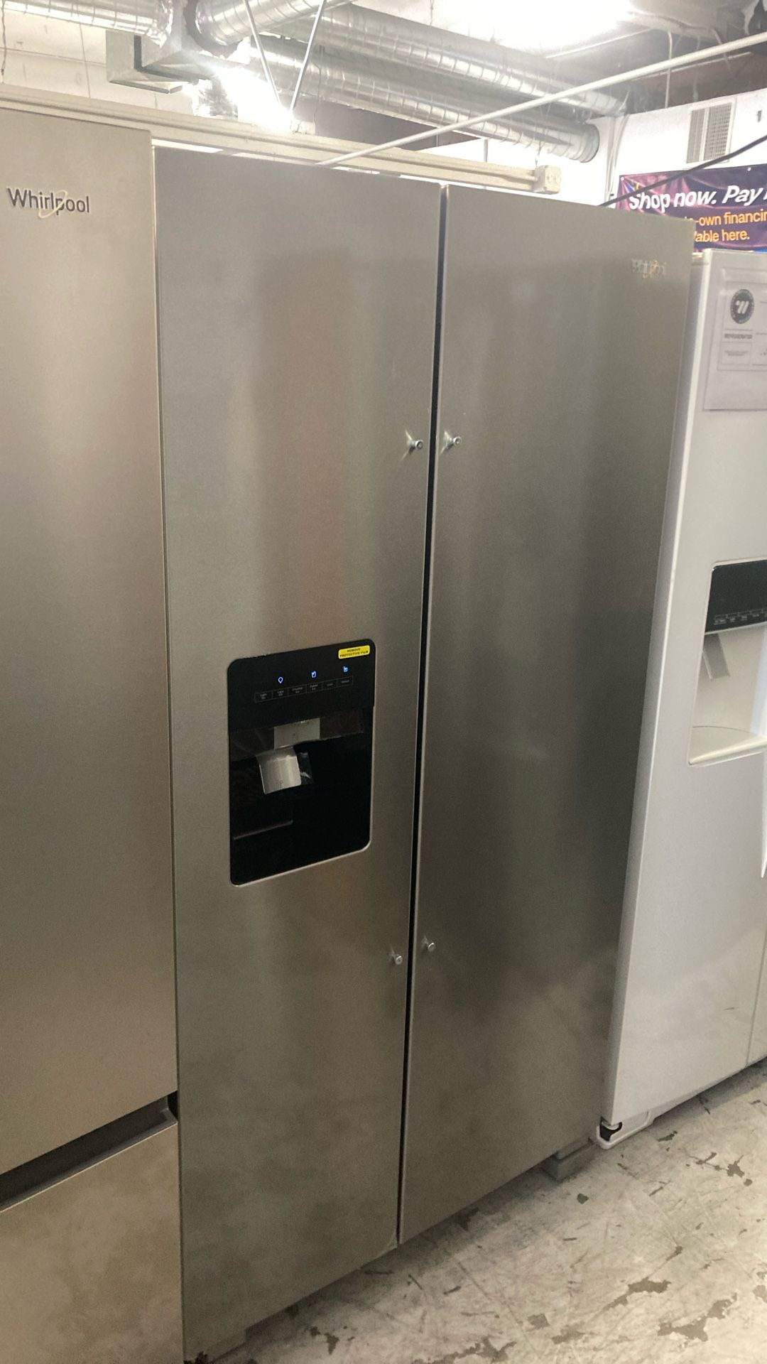 Whirlpool Side By Side Refrigerator