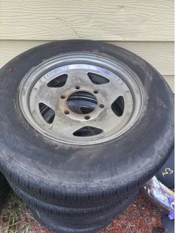 14x6 6x5.5 5 star wheels & tires
