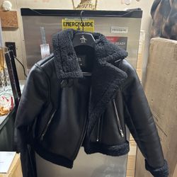 LOW PRICE MOVING- $140 + Tax Zara Shearling Coat 