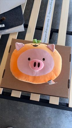 Pig Pumpkin Plush Cushion Pillow