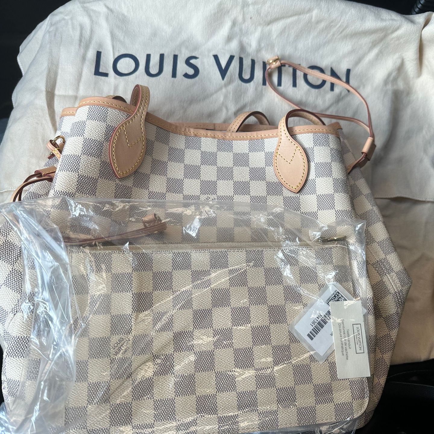 used lv neverfull bag