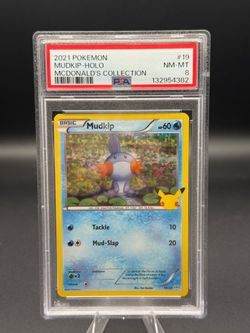 Mudkip 19/25 Holo McDonald’s Collection PSA 8 Pokemon
