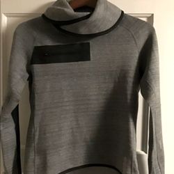 Reebok Womens Cowl Neck Pullover Sweatshirt Jacket Size Small